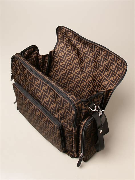 fendi nylon diaper bag|Fendi nappy bag.